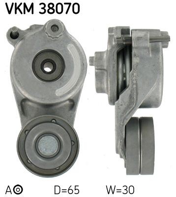V-Ribbed Belt Tensioner SKF VKM 38070 Fits Chrysler Jeep Mercedes-Benz
