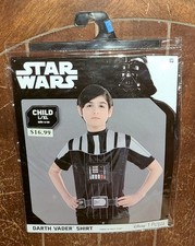Disney Star Wars DARTH VADER SHIRT Child L/XL   Free Shipping  