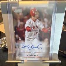 Jim Edmonds Cards, Rookie Cards and Autographed Memorabilia Guide 19