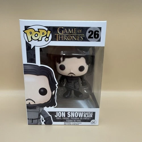 Funko Pop! Vinyl: Game of Thrones - Jon Snow (Castle Black) #26 w/Protector