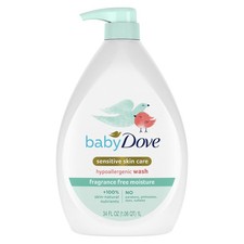 Sensitive Skin Care Baby Wash Fragrance Free Moisture For Baby Bath Time Frag...