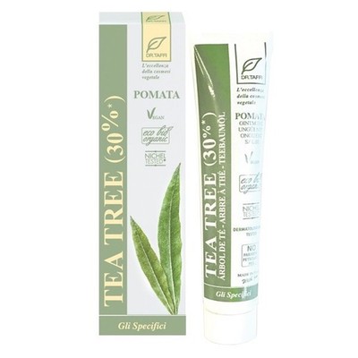 (330 /L) Dr. Taffi Bio Teebaumölsalbe 50ml   mit Mandelöl, Aloe & Ringelblume