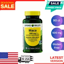 Spring Valley Maca Dietary Supplement - 500 mg - 90 count