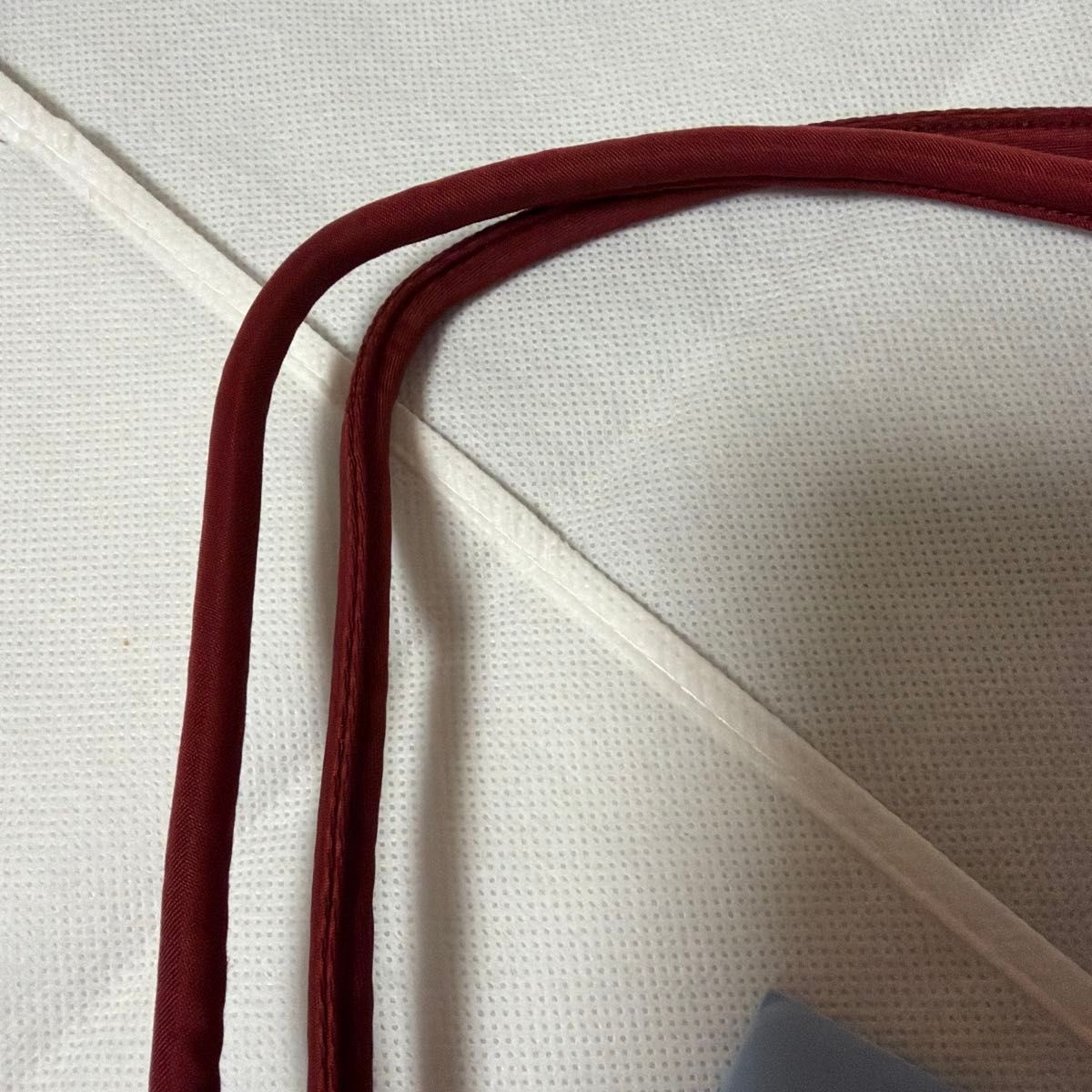 PRADA Nylon Tote Bag Burgundy Red Triangle Logo Milano USED from JP #SD thumbnail 8