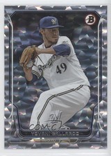 2014 Bowman Silver Ice Yovani Gallardo #64 0w4