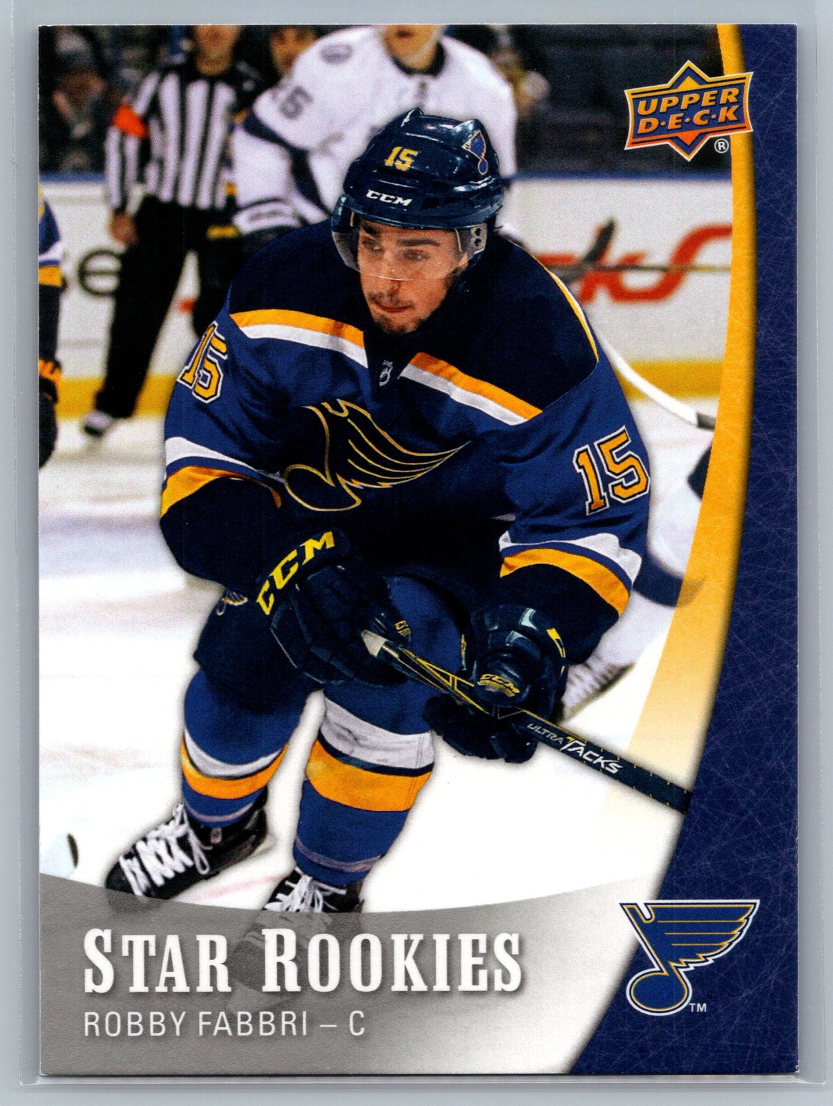 2015-16 Upper Deck Star Rookies #11 Robby Fabbri St. Louis Blues