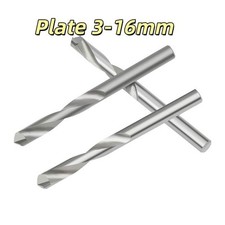 Plate 3-16mm Carbide Twist Drill Bit 135° Cutterhead Angle Iron/Iron/Cast Iron