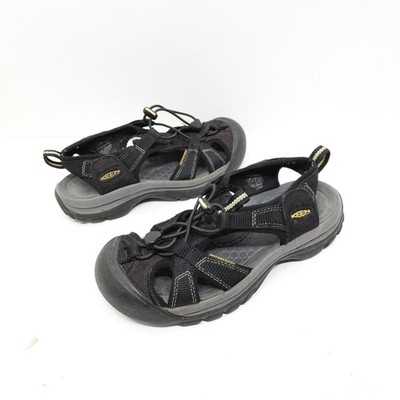 Keen Venice H2 Women's Black Athletic Waterproof Hiking Sport Sandals Shoes Sz 6