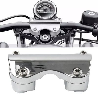 1.25'' Handlebar Risers Top Clamp For Harley Electra Road Glide FLTRX FLTRU FLHT
