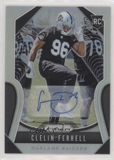 2019 Panini Prizm Rookies Silver Prizm Auto Clelin Ferrell #316 Auto 0b2