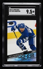 2020-21 Upper Deck Young Guns Nick Robertson #237 SGC 9.5 Mint+ 08g7