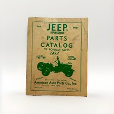 Jeep 1943-1972 List Catalog Illustrated Assembly Manual Numbers Engine Guide 4x4