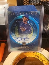 2022 Bowman Inception - Prospect Autographs Danyer Cueva #PA-DC Blue Foil /99 