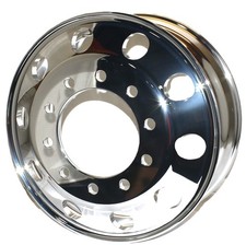 22.5 X 8.25 Hub Pilot Polished Both Sides Forged Aluminum Truck Wheel Northstar