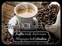 Holzschild 30X40 Cm Kaffee Bald Blutgruppe Arabica Deko Geschenk Holz Schild