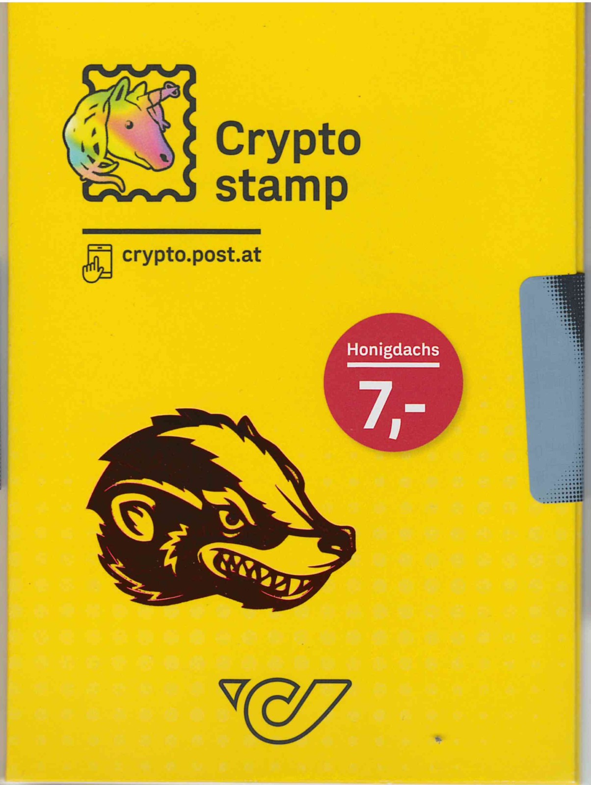 Österreich 2019: Cryp Nr. 5 Dachs postfrisch - ungeöffnet