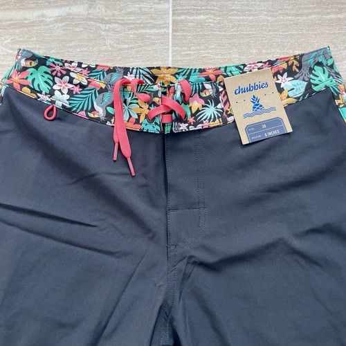 Men’s Size 30 Chubbies The Bloomerangs Boardshort Swim Trunks 6” Inseam NWT - Picture 5 of 12
