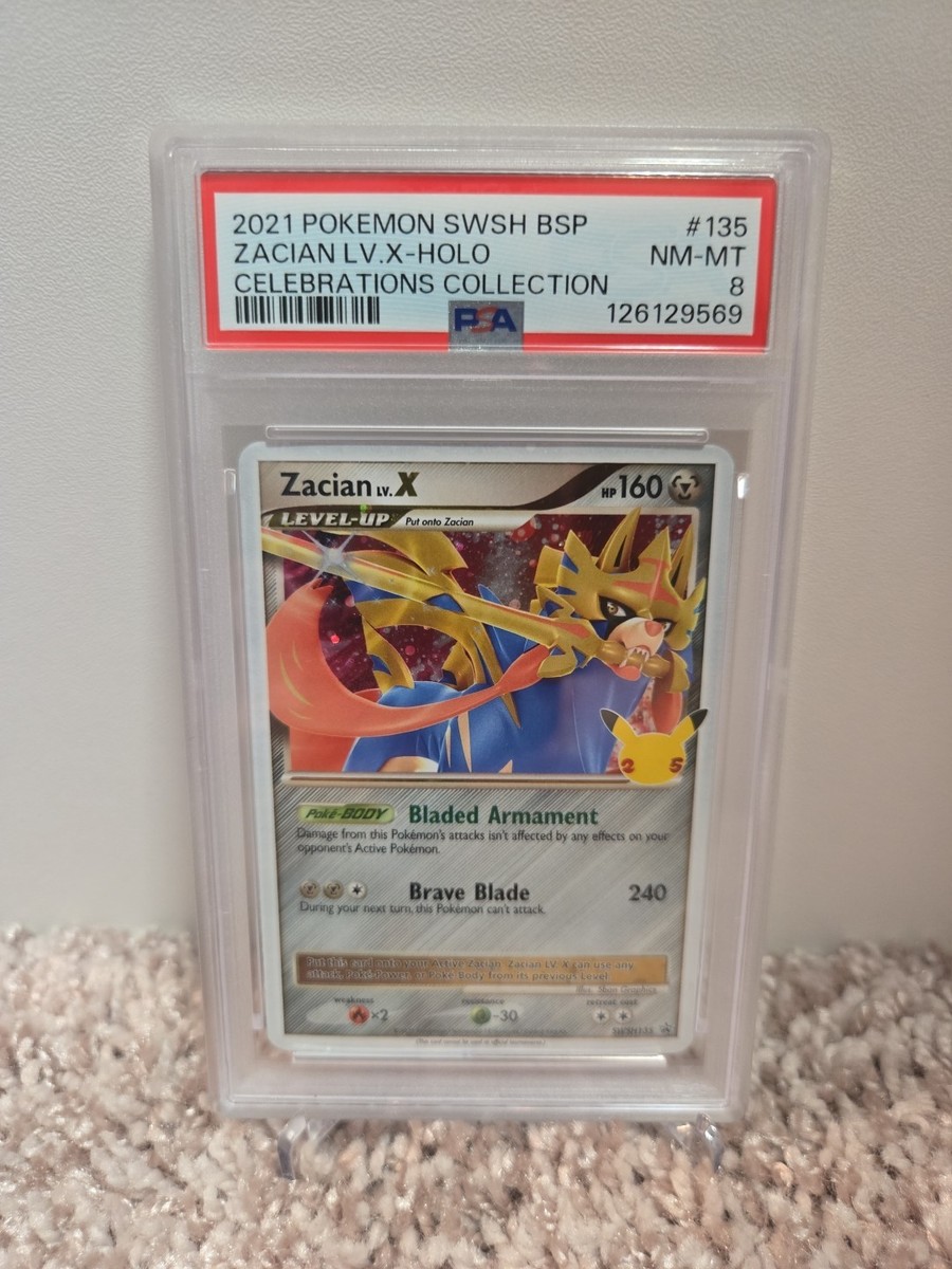 Zacian LV. X SWSH135 SWSH: Sword & Shield Promo Cards Holo for