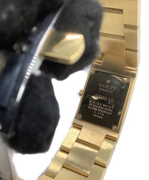 Gucci Men's Gold Quartz Watch 36mm Edgy Design Used Certified thumbnail 6