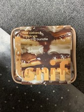 Snif Hot Cakes  Toppings Layering Bundle 3 Body Mist, Perfume With Bag Set New