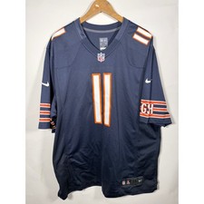 Nike Darnell Mooney Chicago Bears NFL Jersey Mens XL Navy Blue On Field 11