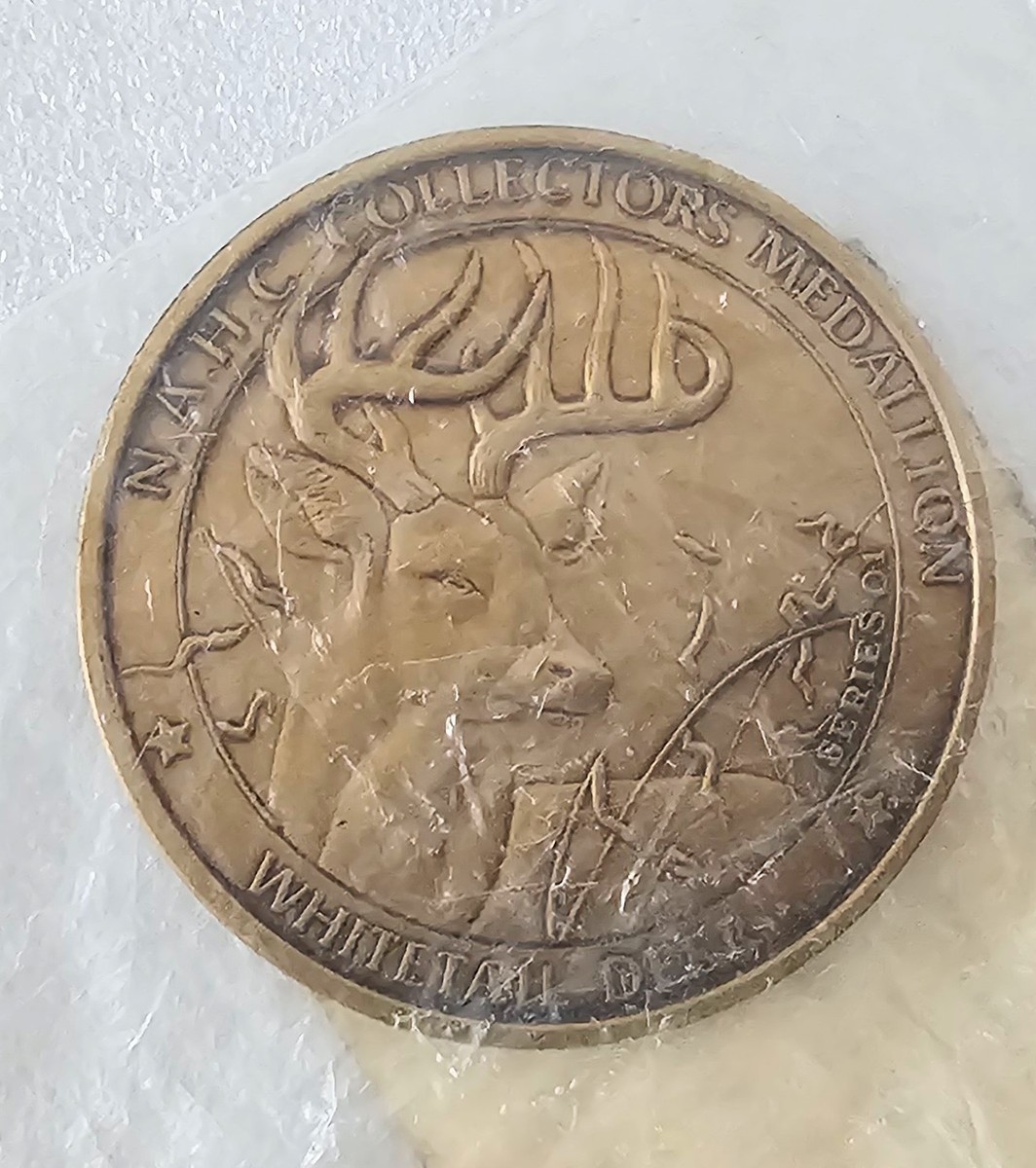 North American Hunting Club Collectors Coin White Tail Deer Series