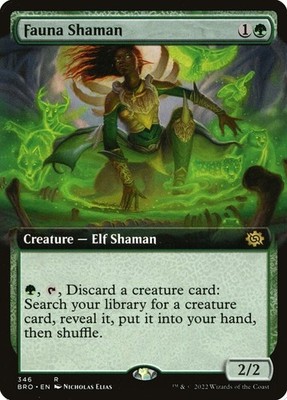 Magic the Gathering - Fauna Shaman - BRO-EN346 MtG NM