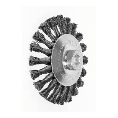 Lessmann Kegelbürste gekröpft Stahldraht 0,50 mm Bürsten- xGewinde: 125XM14 mm