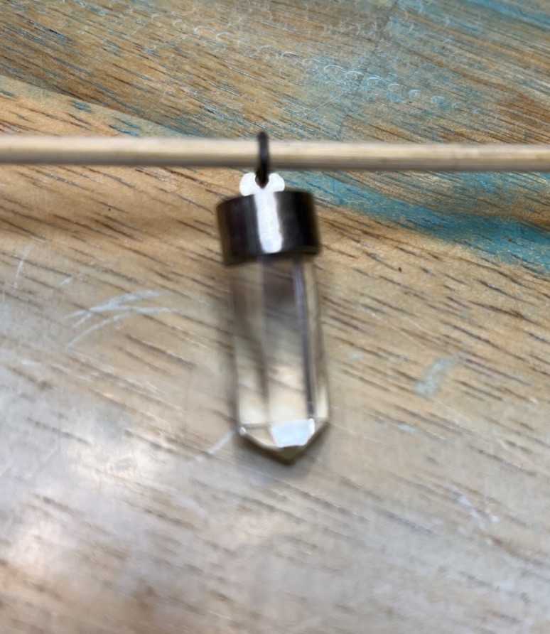 Clear Crystal Pendant - image 1