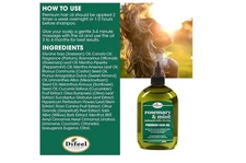 Difeel New Large Rosemary & Mint Premium Hair Oil 12 Oz
