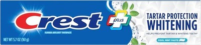Crest Tartar Protection  Whitening Cool Mint, 5.7 oz (Pack of 2)