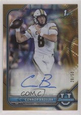 2021 Bowman U Chrome Prospect Gold Lava Refractor 28/50 Connor Bazelak Auto 0c6