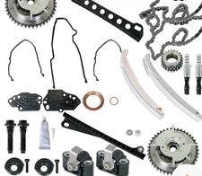 Timing Chain Kit+Cam Phasers+VVT Valves Set For 5.4 Ford F150 F250 Lincoln 3V