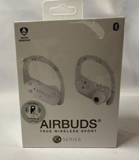 Airbuds True Wireless Sport Athletic Earbuds Bluetooth Sweat Resistant White T11