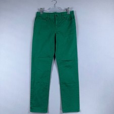 Heritage Slim Ankle Jeans Womens Size 4/27 Stretch Mid-Rise Straight Leg Green