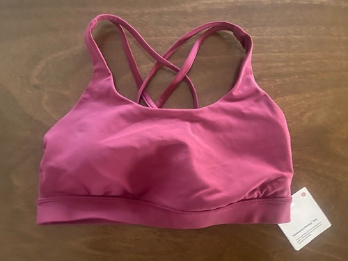 Lululemon Energy Bra Size 8 Delx - Colorful sports bra - New with tags NWT