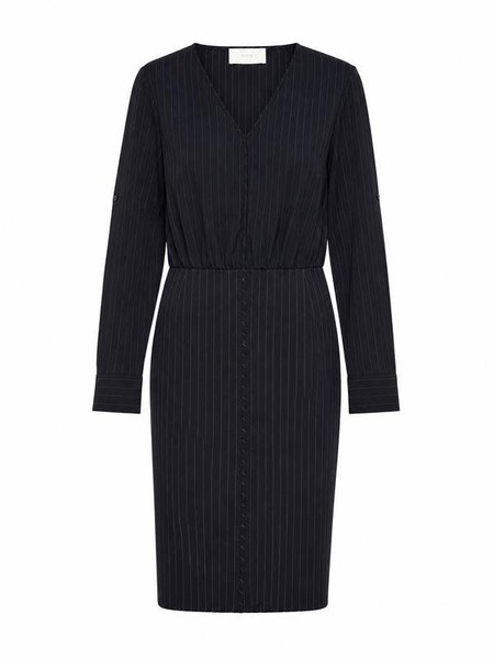 Women Hugo Boss Dress Navy Viscose M