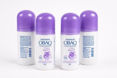 Obao Roll on Deodorant for Women - 2.29oz - Long Lasting Freshness (4-PACK)