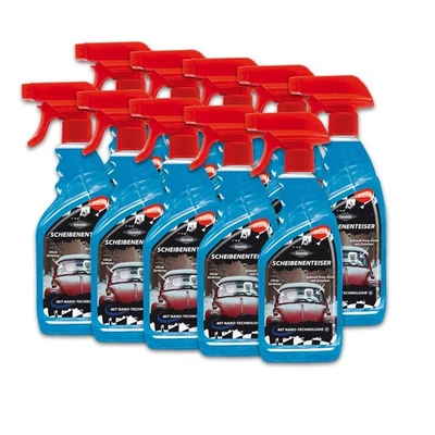 Auto Scheibenenteiser 10er Pack 0,5 L Friesenthal Enteiser Spray 5L