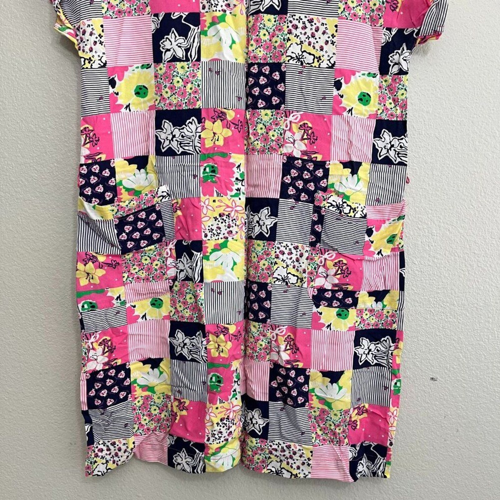 Lilly Pulitzer Rae Patchwork Mini Shift Dress Siz… - image 3