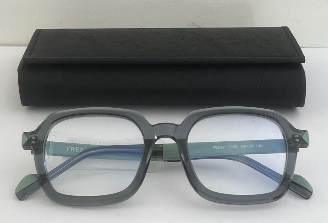 Lunette de vue femme Tree Pliny monture italienne haut de gamme acétate cristal