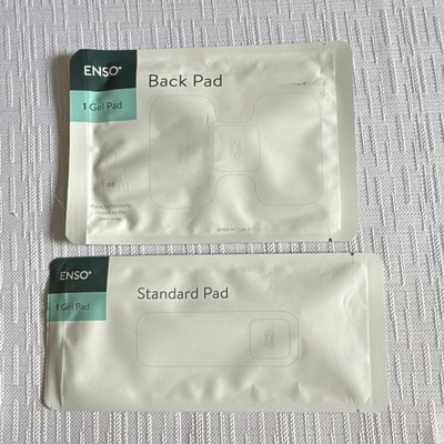 ENSO+ Enso Model 2 Gel Therapy Pads Set Back & Standard, Portable Rechargeable