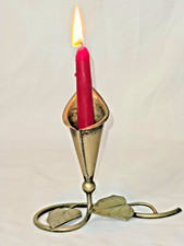 Antique epns silver plated epergne with leaf Decoration  Candle holder  Bud Vase