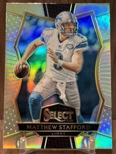 2016 Select Matthew Stafford Premier Level #106 Silver Prizm