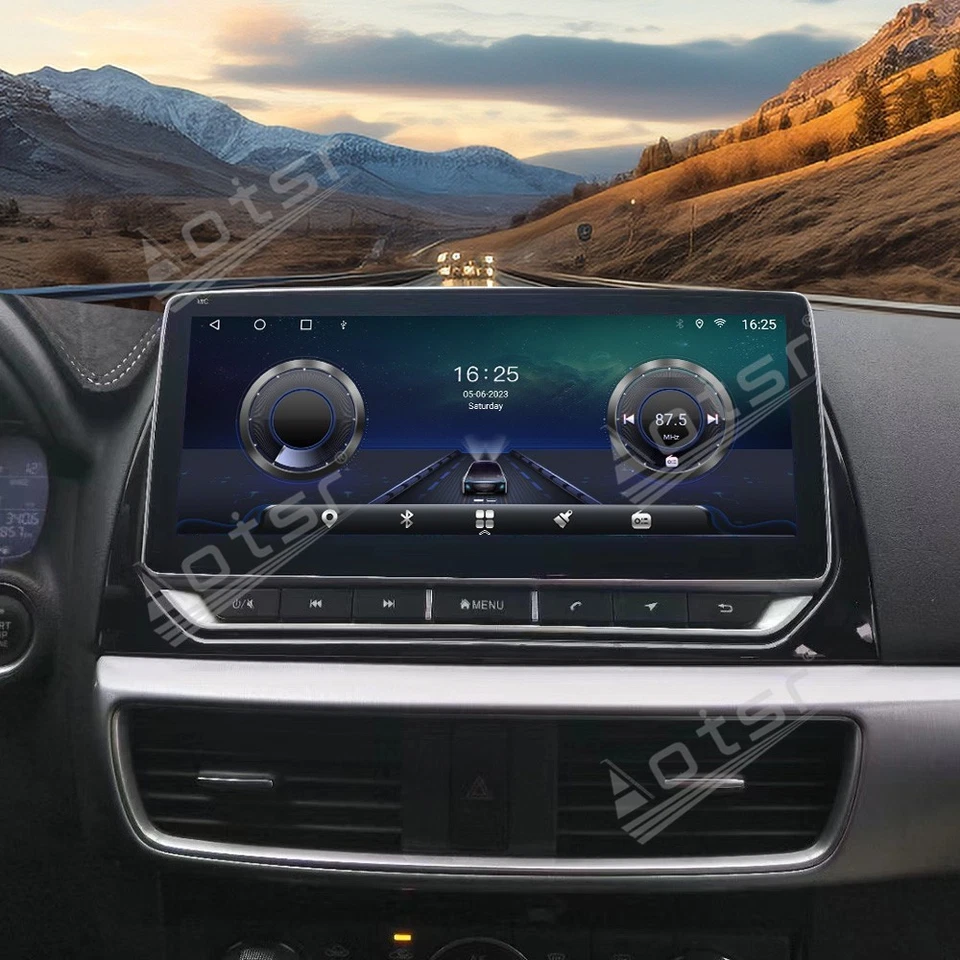 10.25 inch car radio for Mazda CX-5 2013-2015 Android 13 CarPlay GPS Navigation - Image 4 of 4