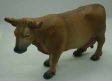 Original SCHLEICH Tier Kuh, braun, stehend; 7cm