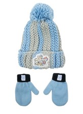 Paw Patrol Toddler Boys Knit Beanie Hat Gloves Set, One Size