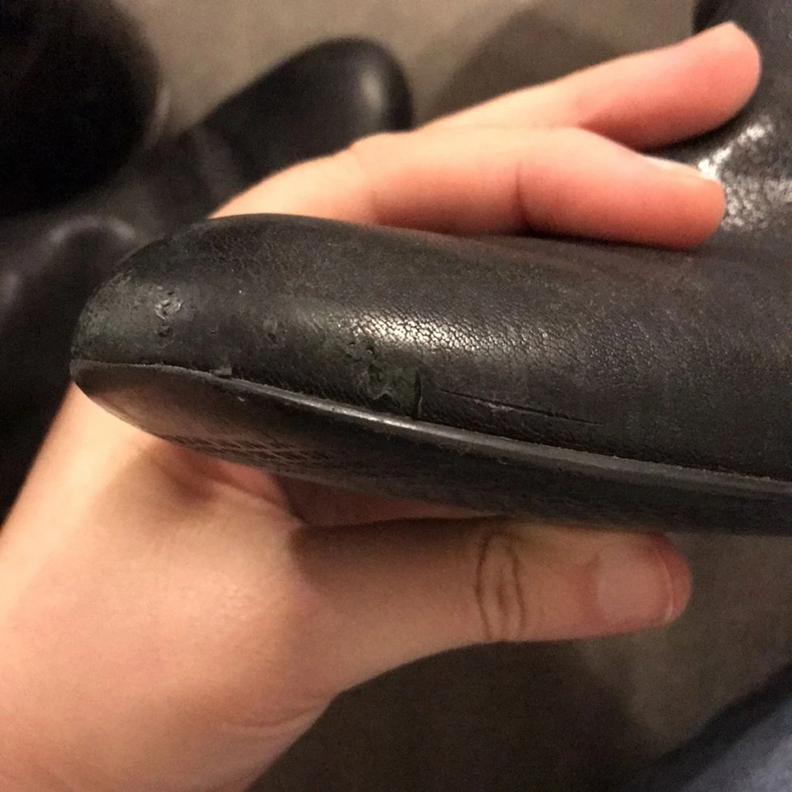 Stuart Weitzman black leather buckle wedge bootie size 8 M