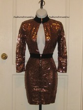 NWT Fashion Nova Chloe Sequin Dress Size XS