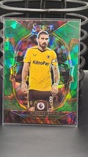 2023 Panini Select Green Cracked Ice Prizm Rúben Neves Wolverhampton #100